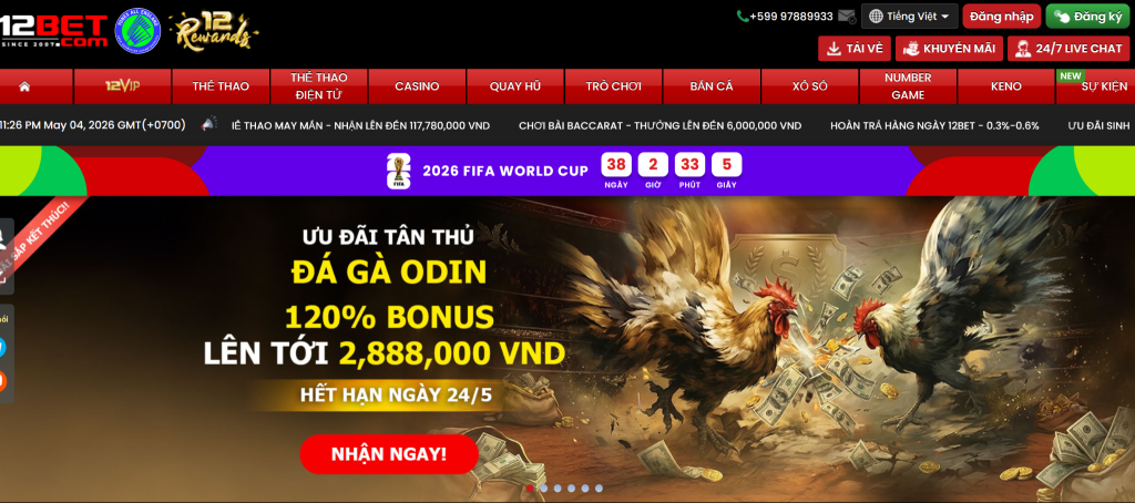 Nhà cái uy tín 12Bet